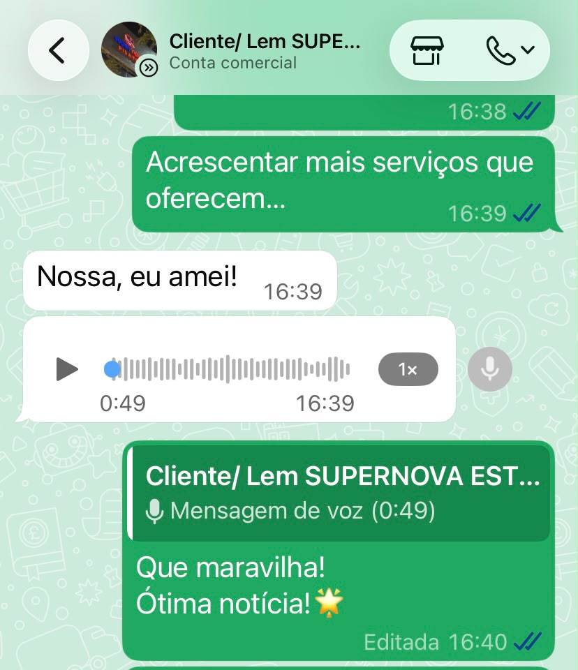 Feedback de Cliente